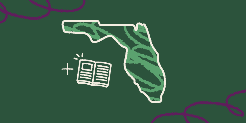 An illustration of Florida