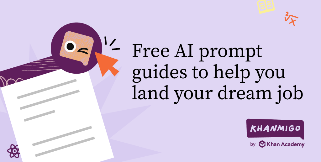Free AI prompt guides to help you land your dream job