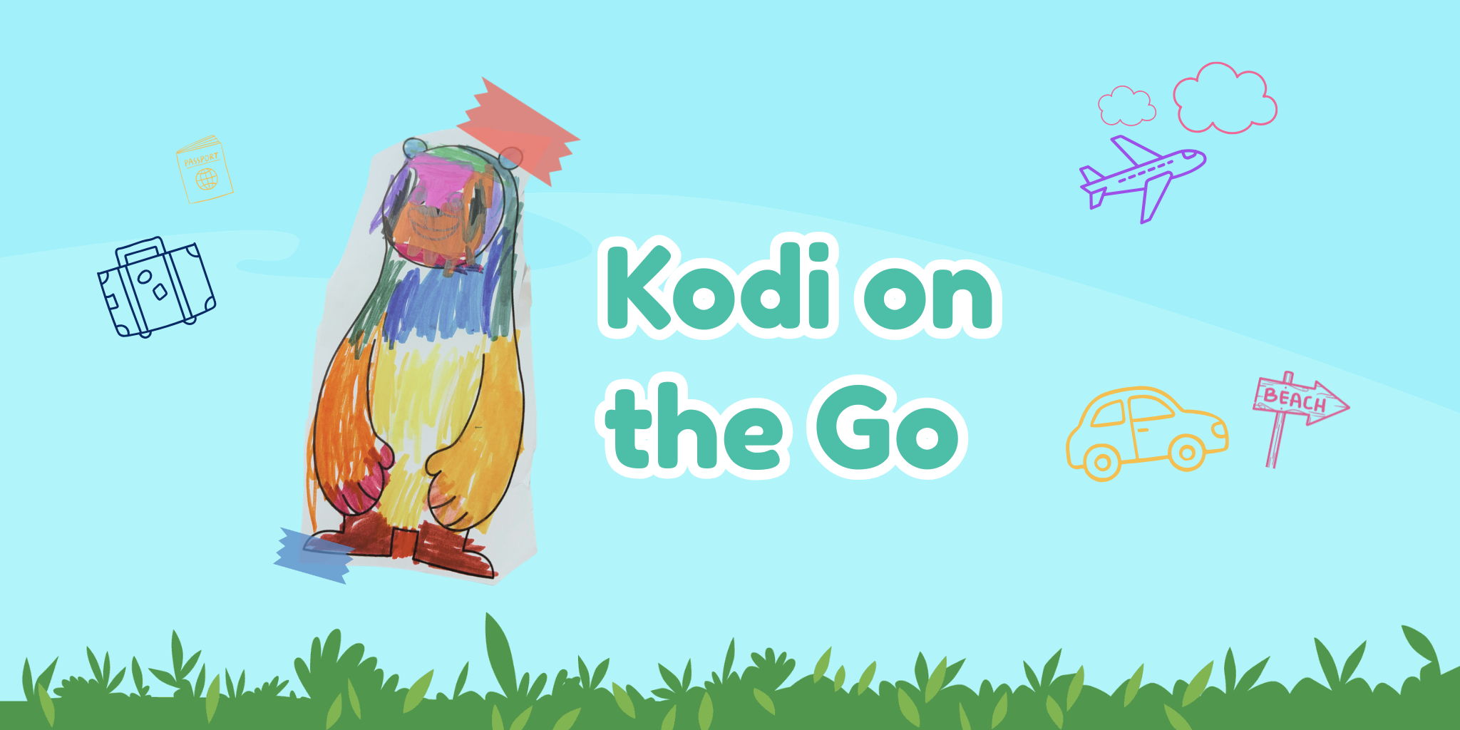 Kodi On The Go: Bring Kodi Bear on Your Summer Adventures